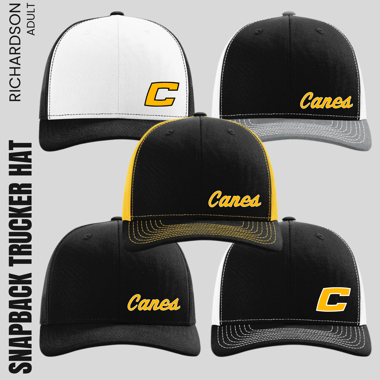 CANES | Snapback Trucker Cap