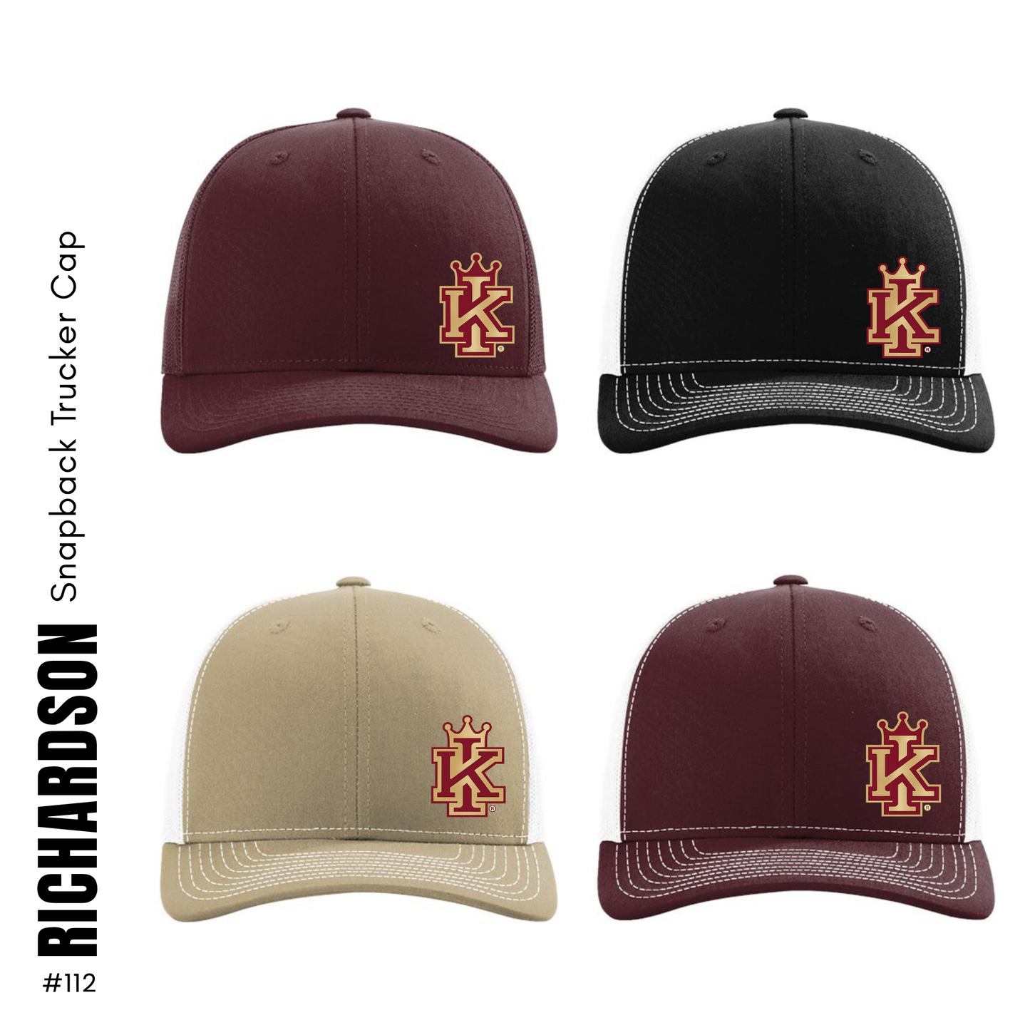 KINGS | Snapback Trucker Cap, Alt Logo