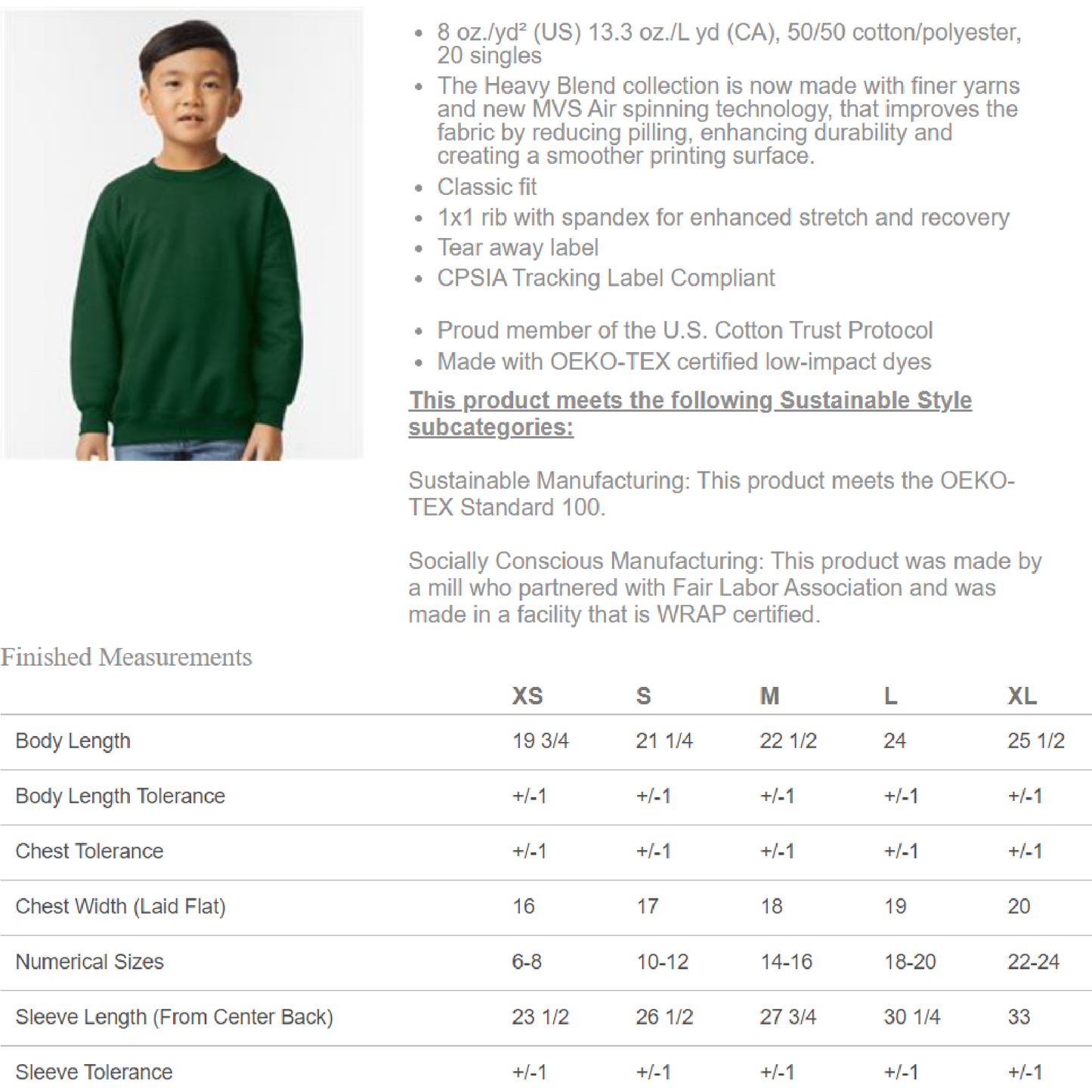 North Polk PTO | Gildan Heavy Blend™ Crewneck Sweatshirt {adult + youth}