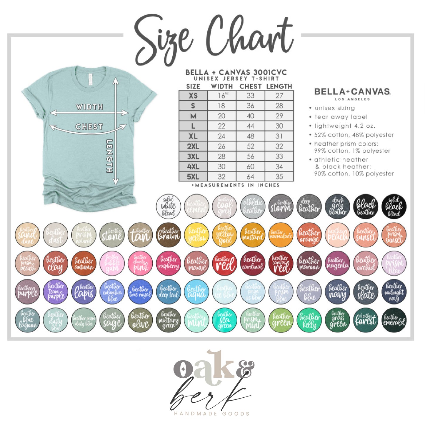 Guided Ascent, LLC - bella+canvas tees