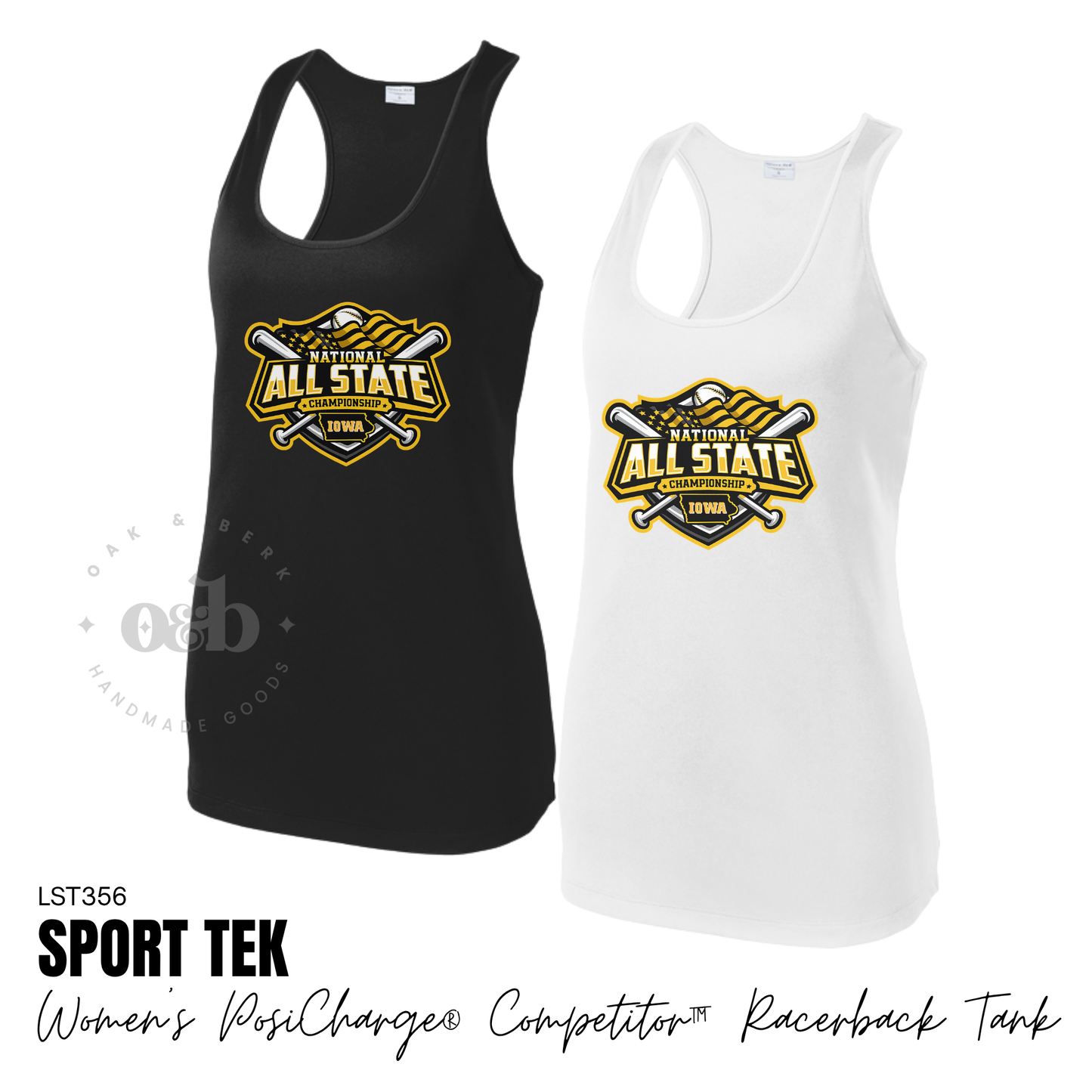 NASC-IA | Sport Tek Women’s PosiCharge Competitor Racerback Tank