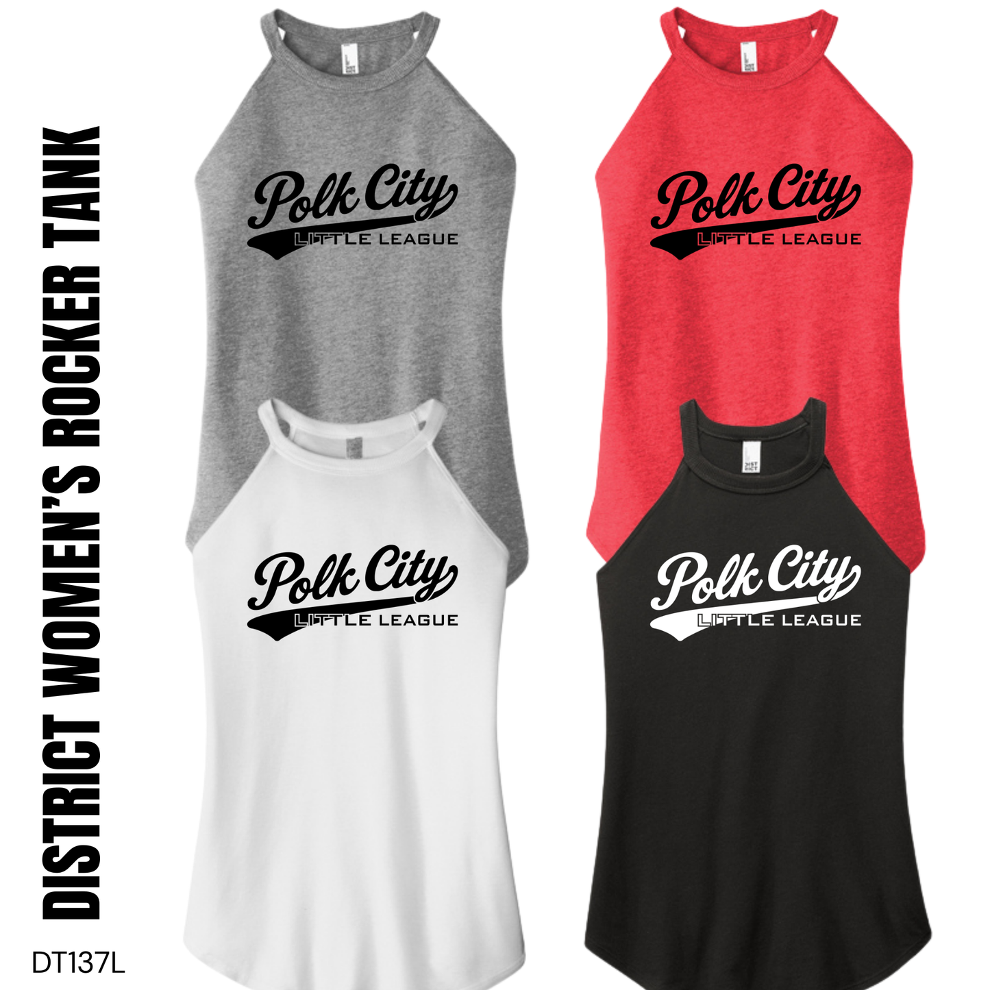 PCLL | District Women’s Perfect Tri Rocker Tank {adult}