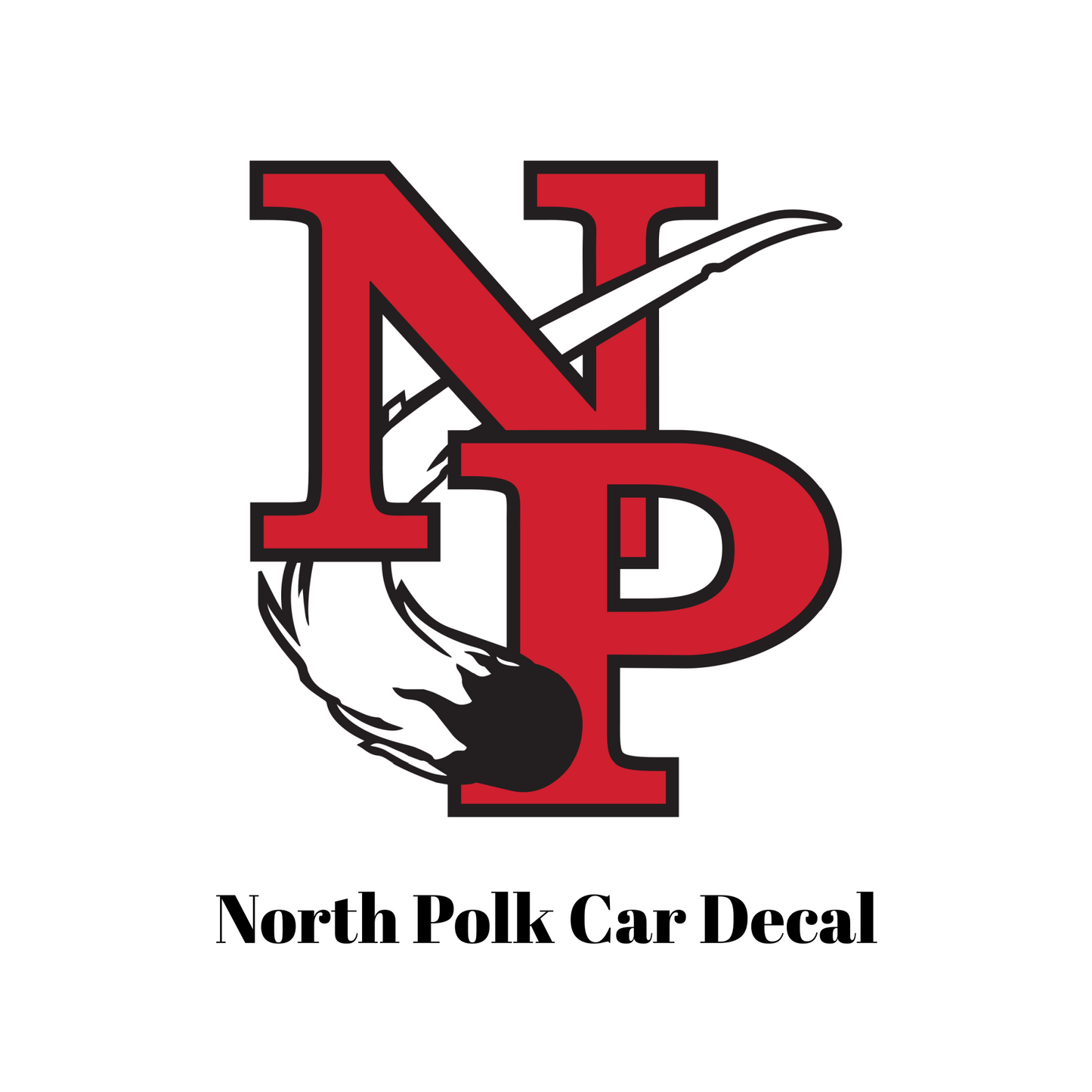 North Polk PTO | Car Decal