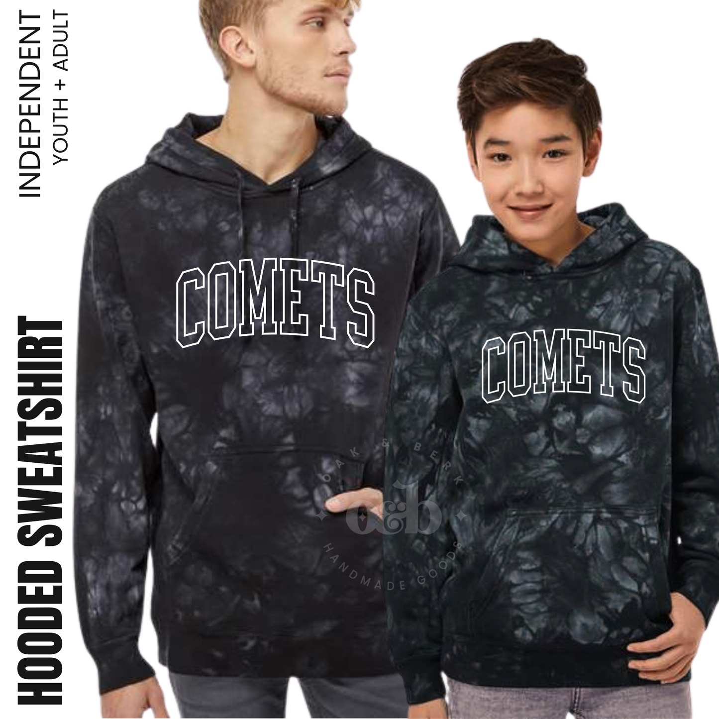 North Polk PTO / Independent Midweight Hooded Sweatshirt {youth+adult}