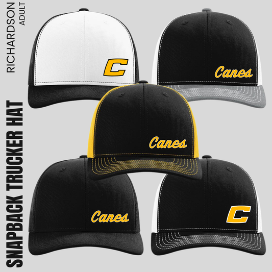 CANES | Snapback Trucker Cap