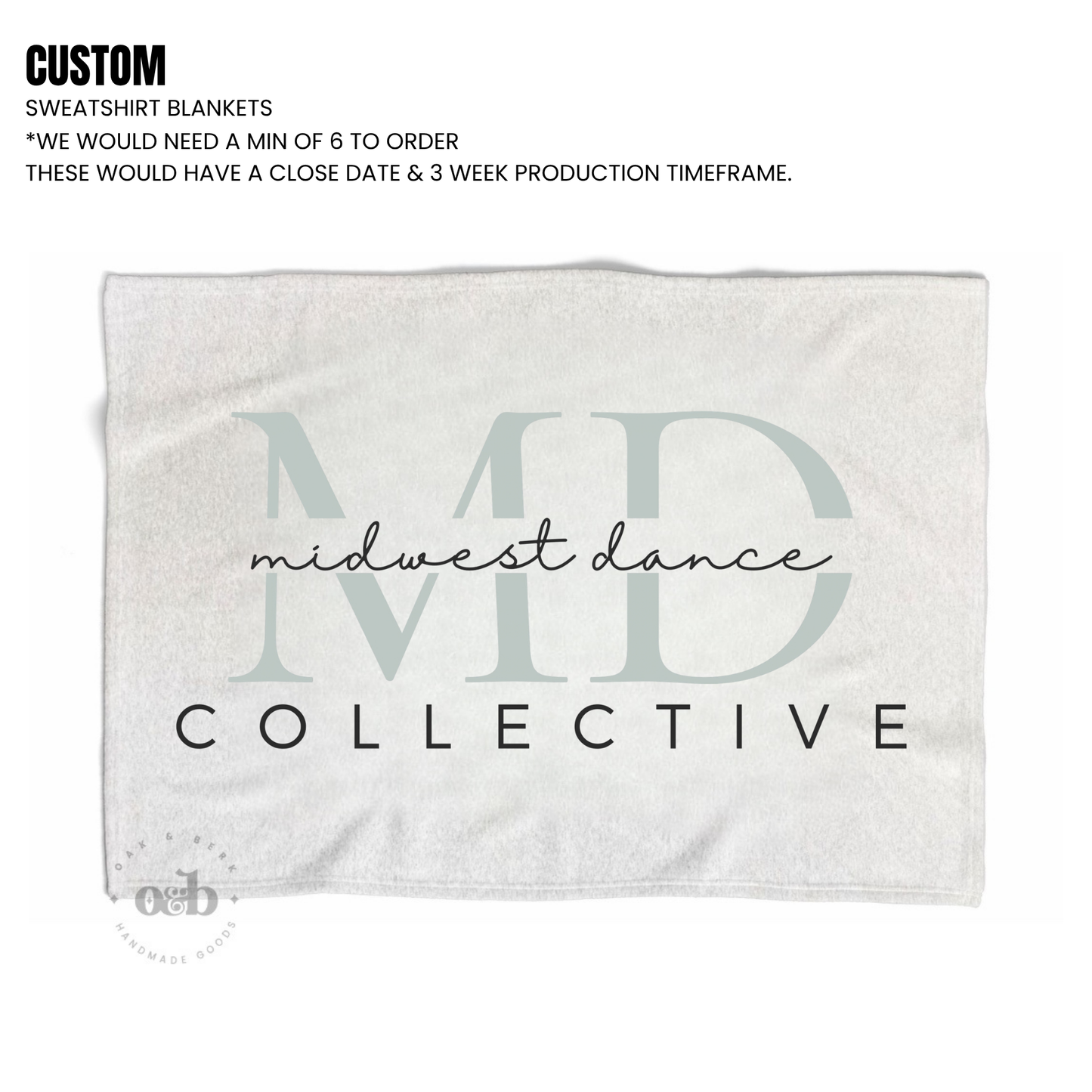 MDC | Sweatshirt Blanket