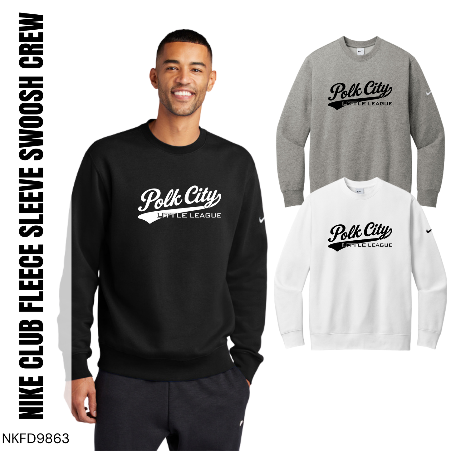 PCLL | Nike Club Fleece Crewneck {adult}