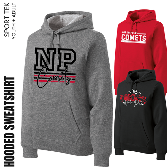North Polk PTO | Sport Tek Pullover Hooded Sweatshirt {adult + youth}