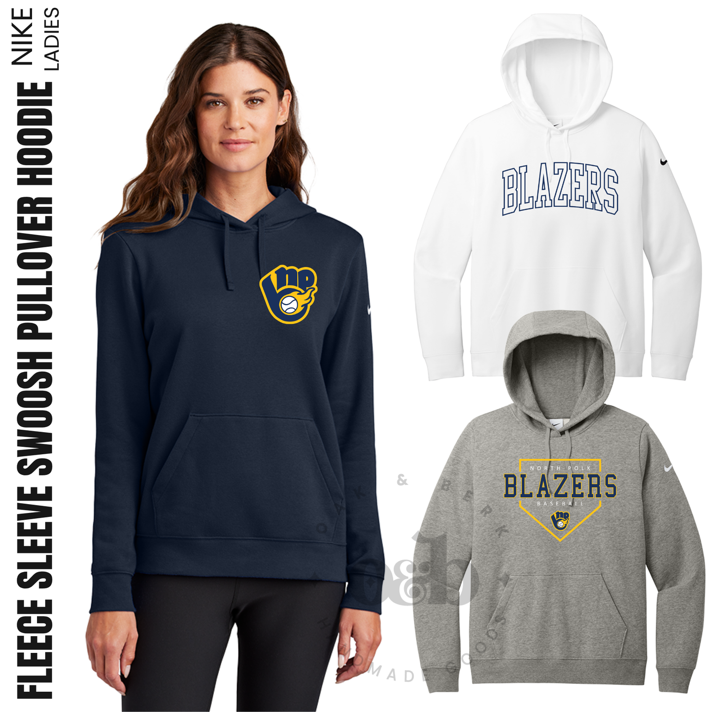 BLAZERS | Nike Ladies Hoodie