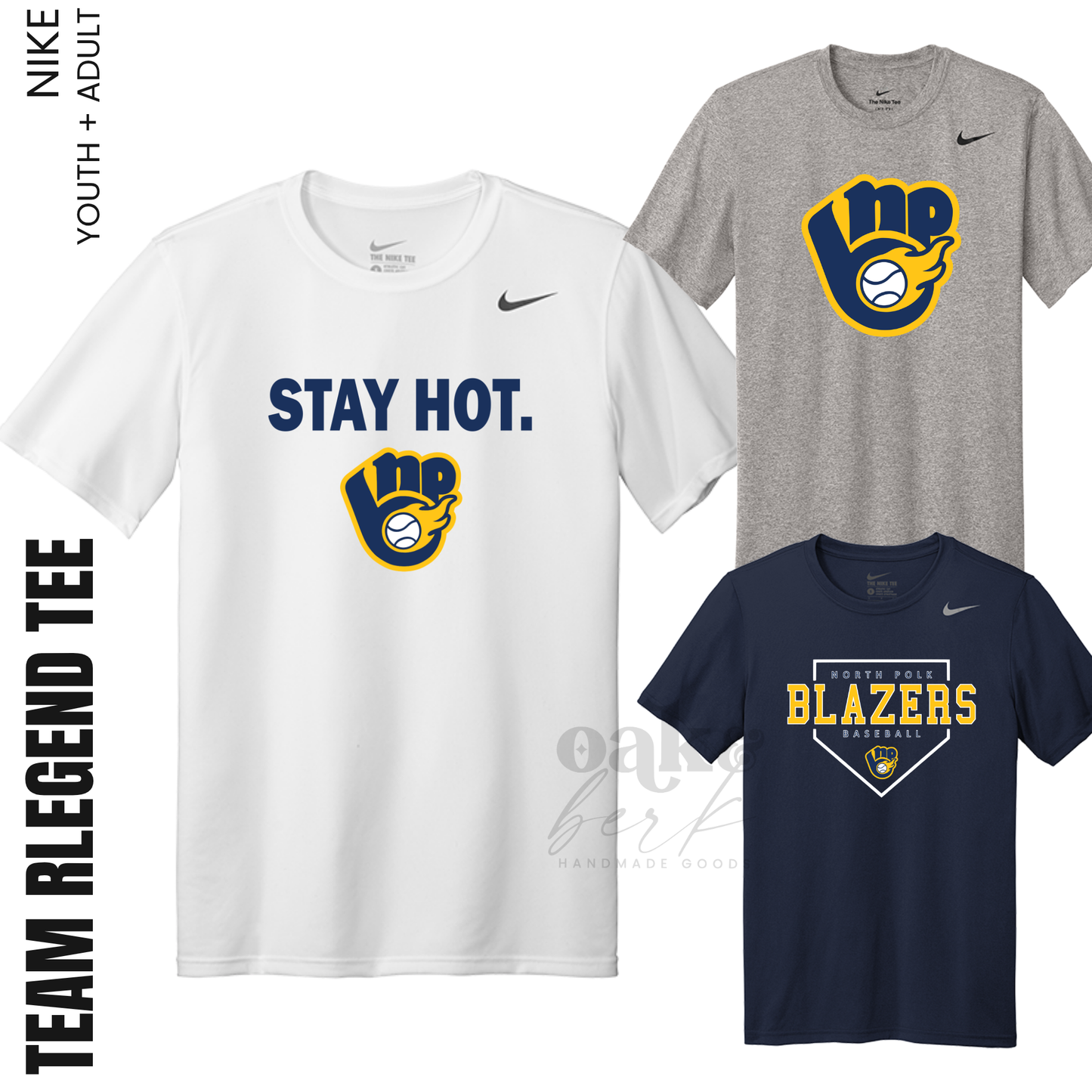 BLAZERS | Nike Team rLegend Tee {youth+adult}