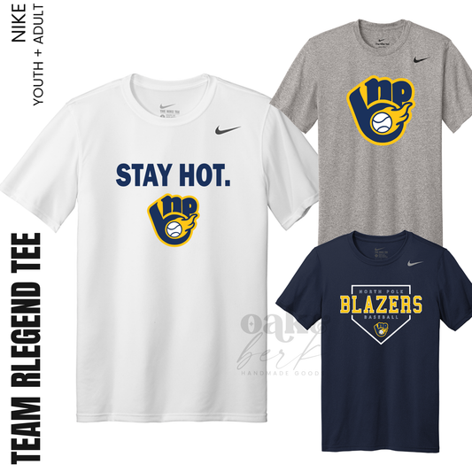 BLAZERS | Nike Team rLegend Tee {youth+adult}