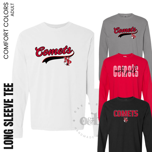 North Polk PTO | Comfort Colors Heavyweight Long Sleeve Tee {adult}