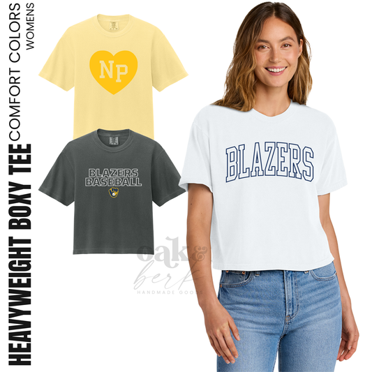 BLAZERS | Comfort Colors Boxy Tee