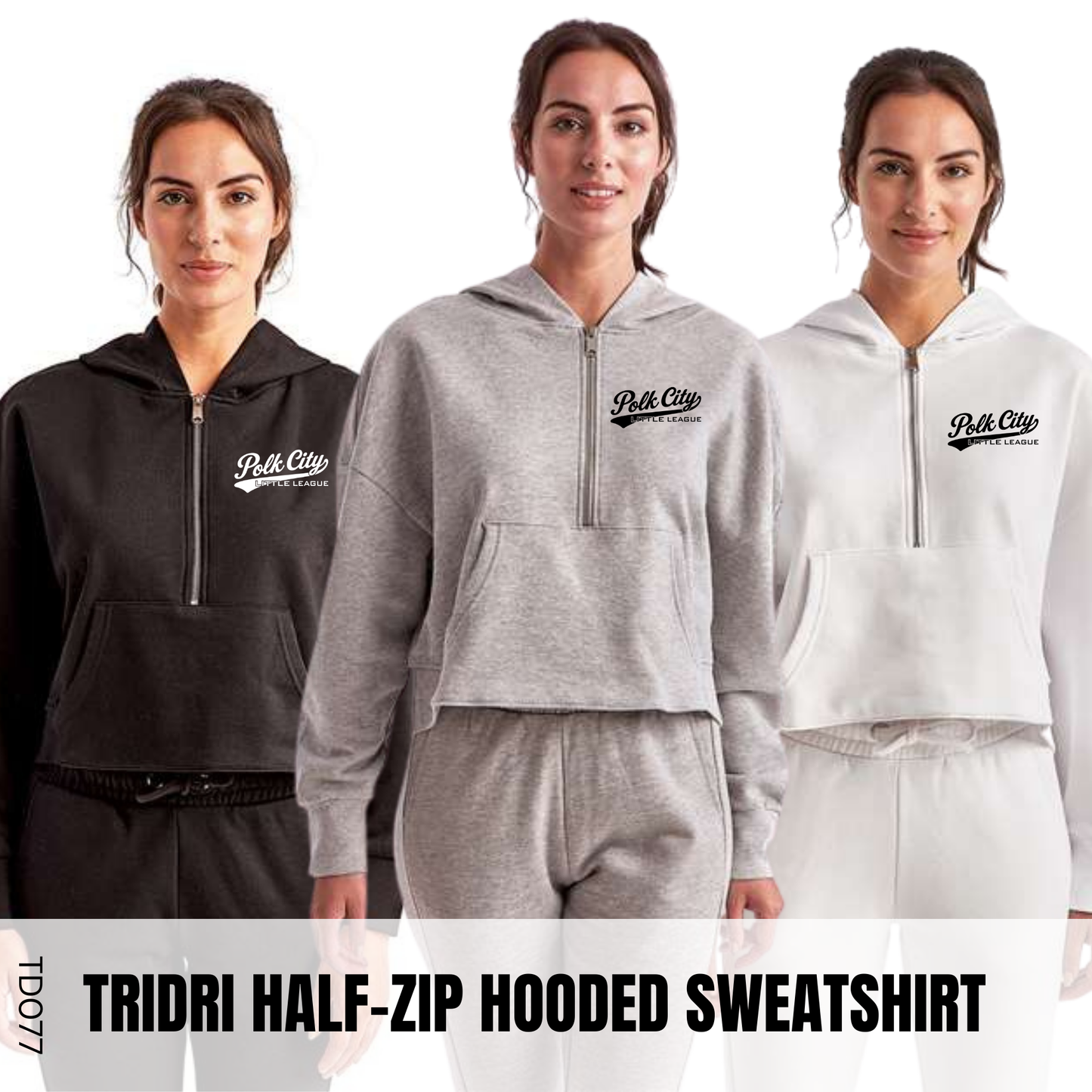 PCLL | Women's Alice Half-Zip Hooded Sweatshirt {adult}