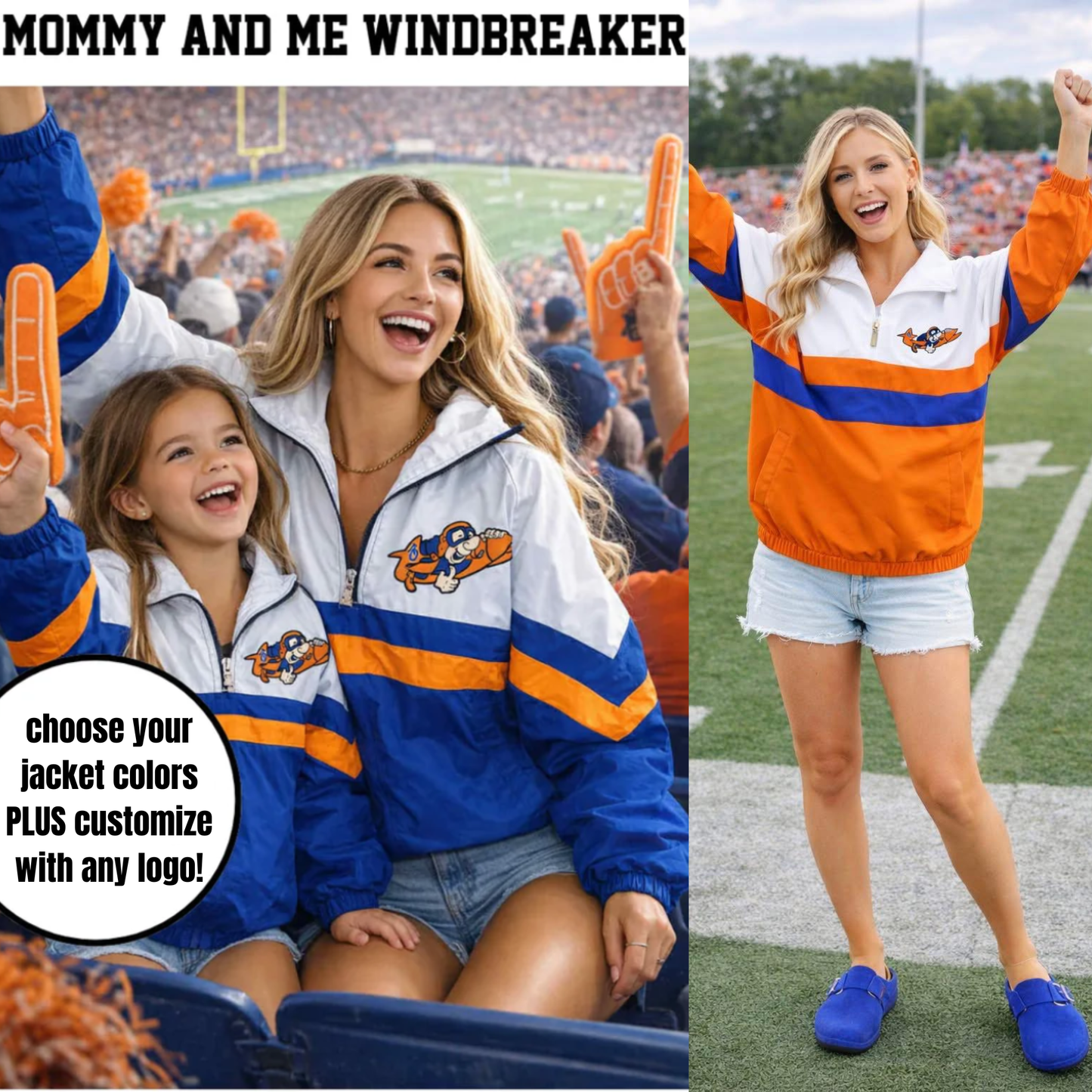 PRE-ORDER: Matching Mommy & Me WINDBREAKER, Guided Ascent