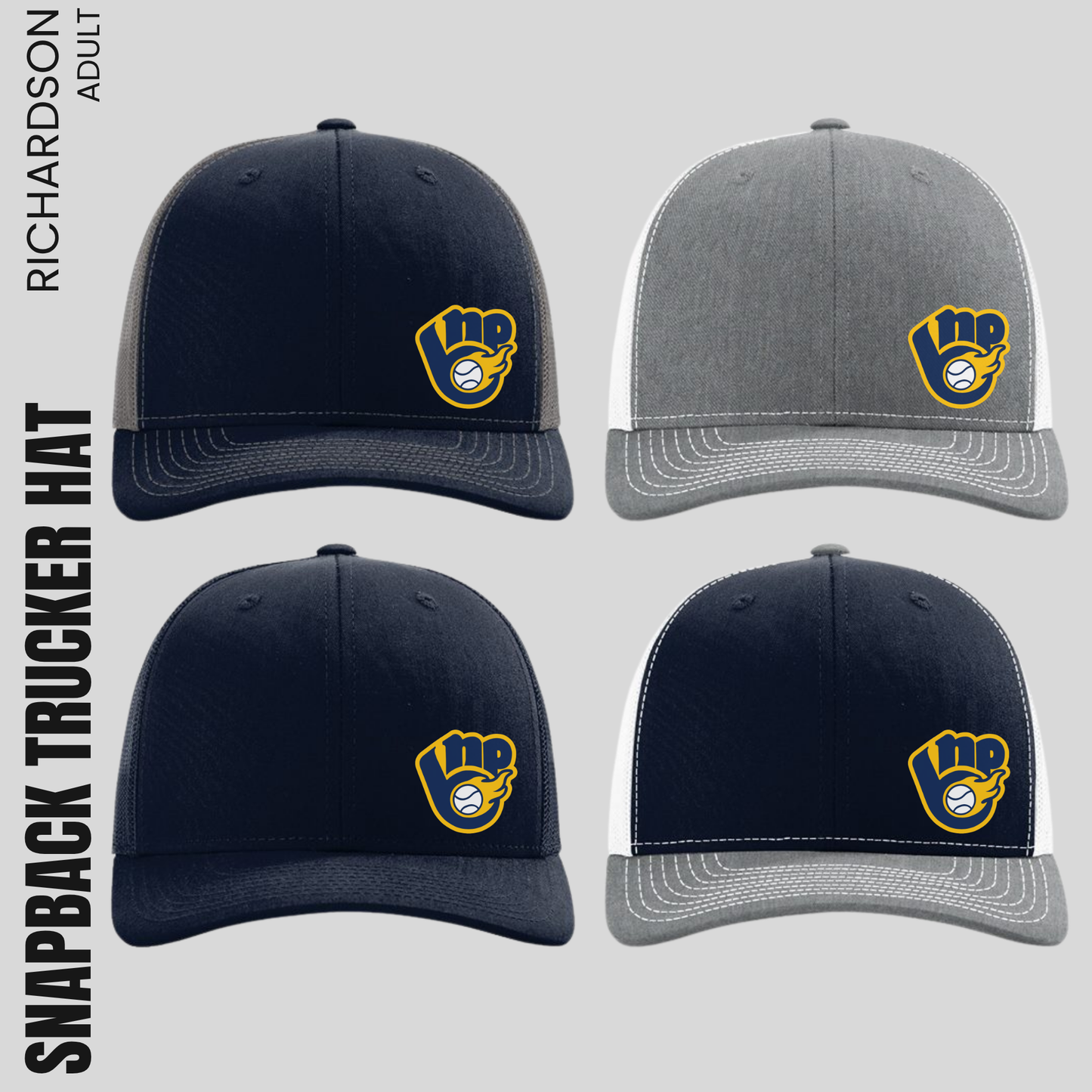 BLAZERS | Snapback Trucker Cap