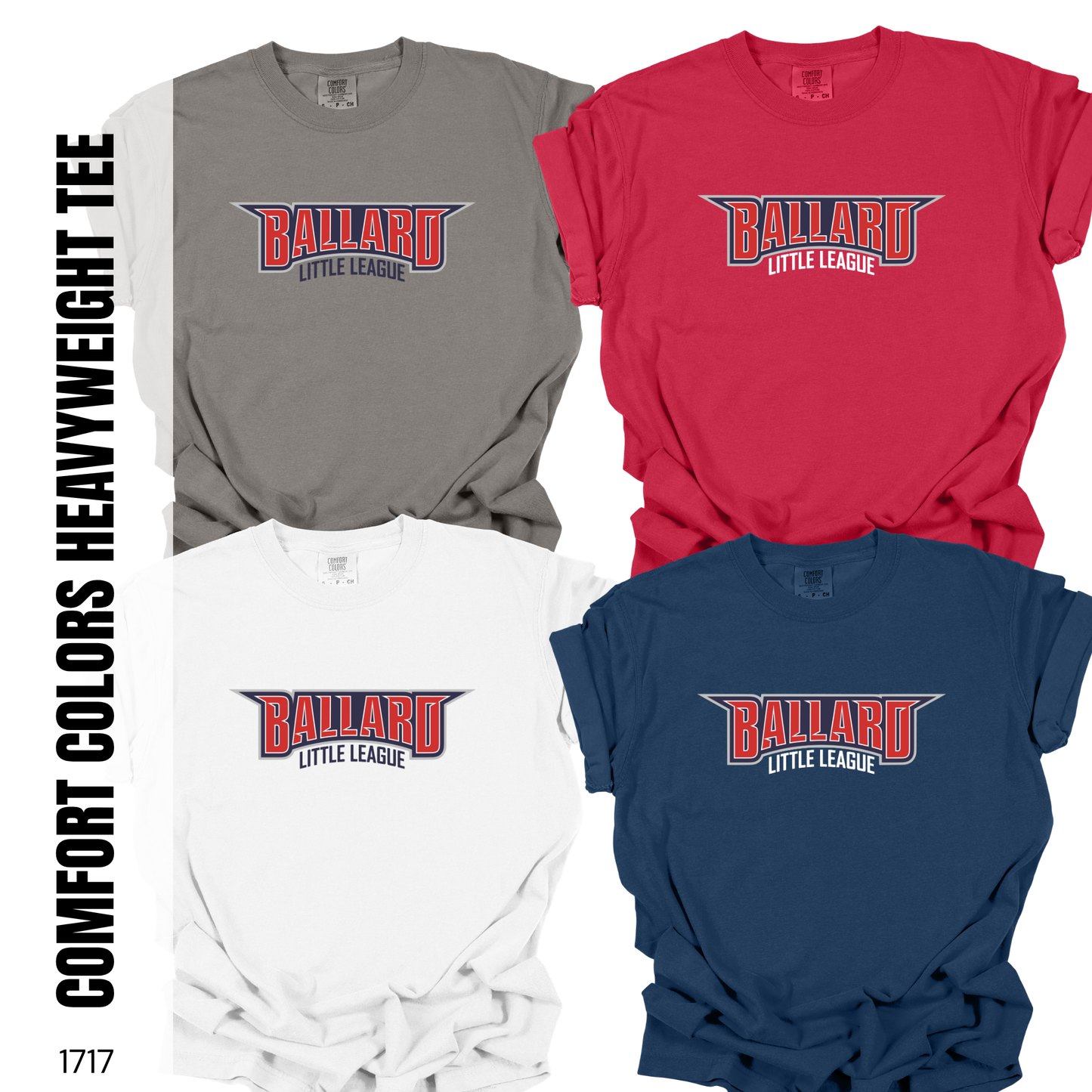 Ballard LL | Comfort Colors Garment-Dyed Heavyweight T-Shirt {youth + adult}