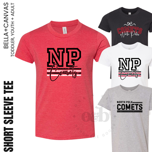North Polk PTO | Bella+Canvas CVC Jersey Tee {adult, youth + toddler}