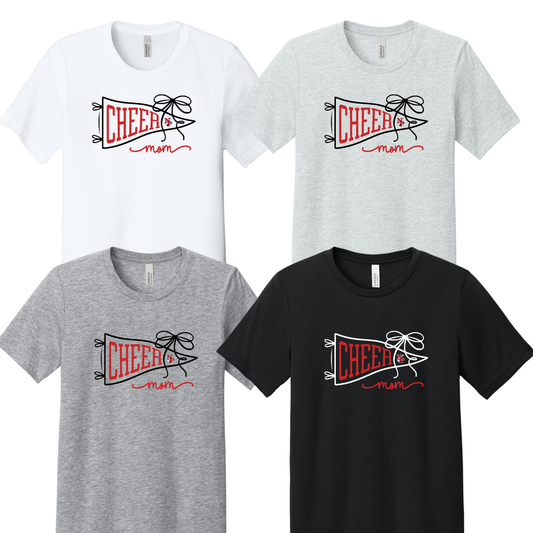 North Polk Fall Cheer | Cheer Mom Bella+Canvas Unisex Tee