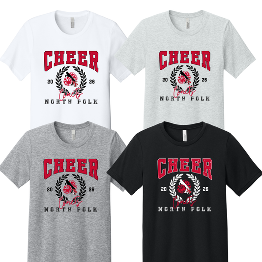 North Polk Fall Cheer | Bella+Canvas Unisex Tee, adult