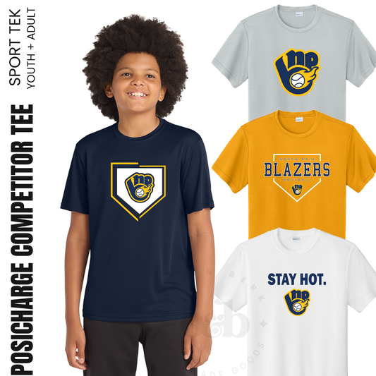 BLAZERS | Sport-Tek PosiCharge Competitor Tee {youth, adult + TALL}