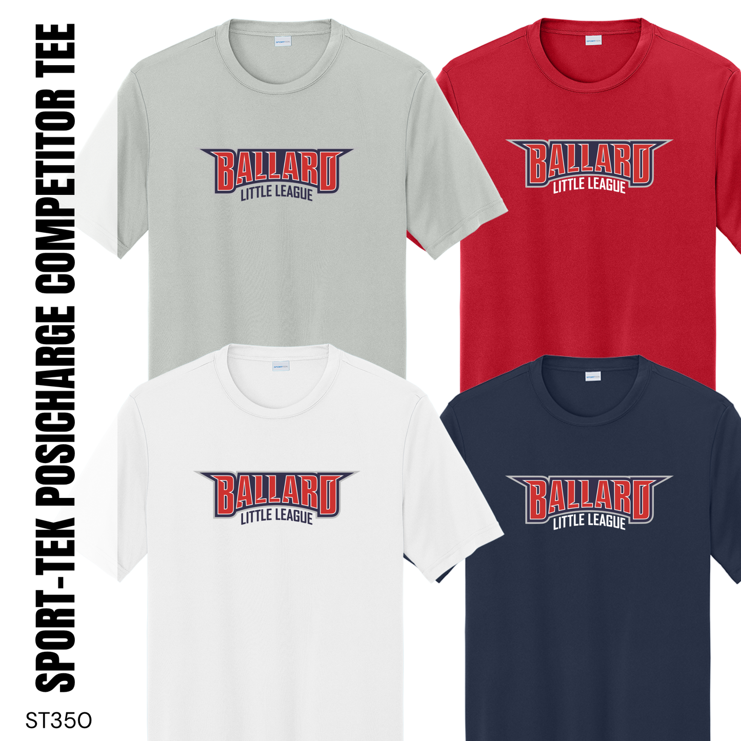 Ballard LL | Sport-Tek PosiCharge Competitor Tee {youth + adult}