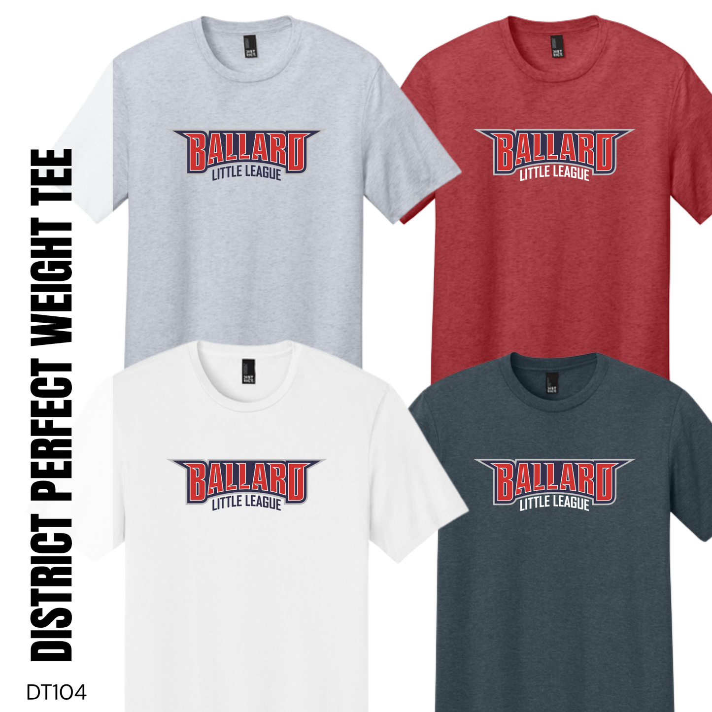 Ballard LL | District Perfect Blend CVC Tee {adult + youth}