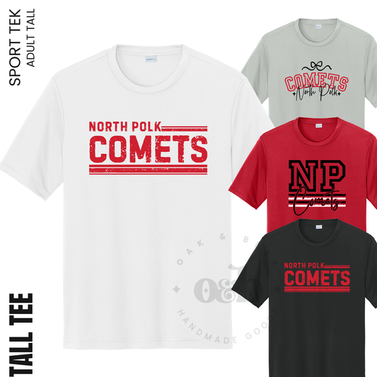 North Polk PTO | Sport Tek Performance Tee {adult TALL}