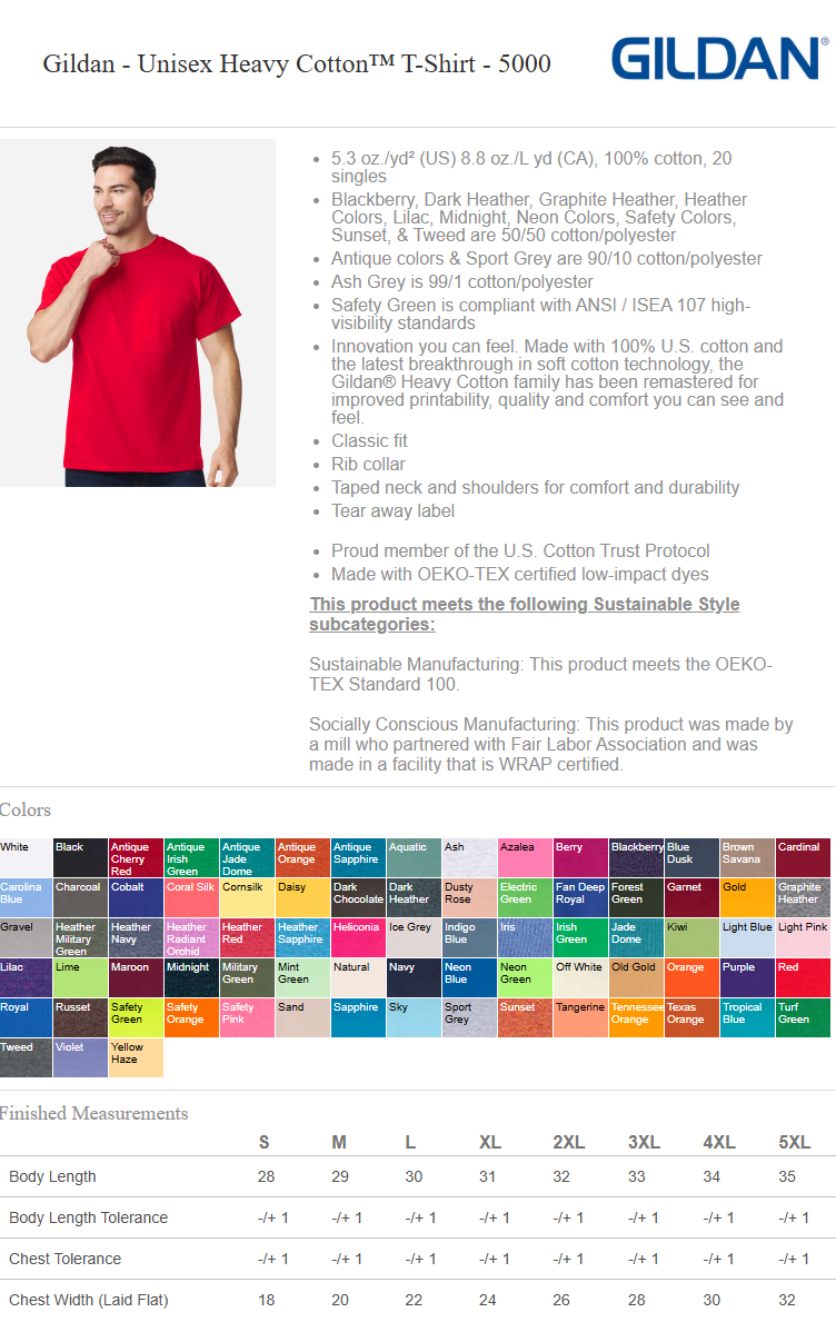 North Polk PTO | Gildan Heavy Cotton™ Tee {adult, youth + toddler}