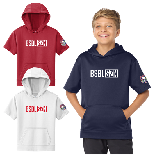 RENEGADES | BSBLSZN Sport-Tek Fleece Short Sleeve Hoodie
