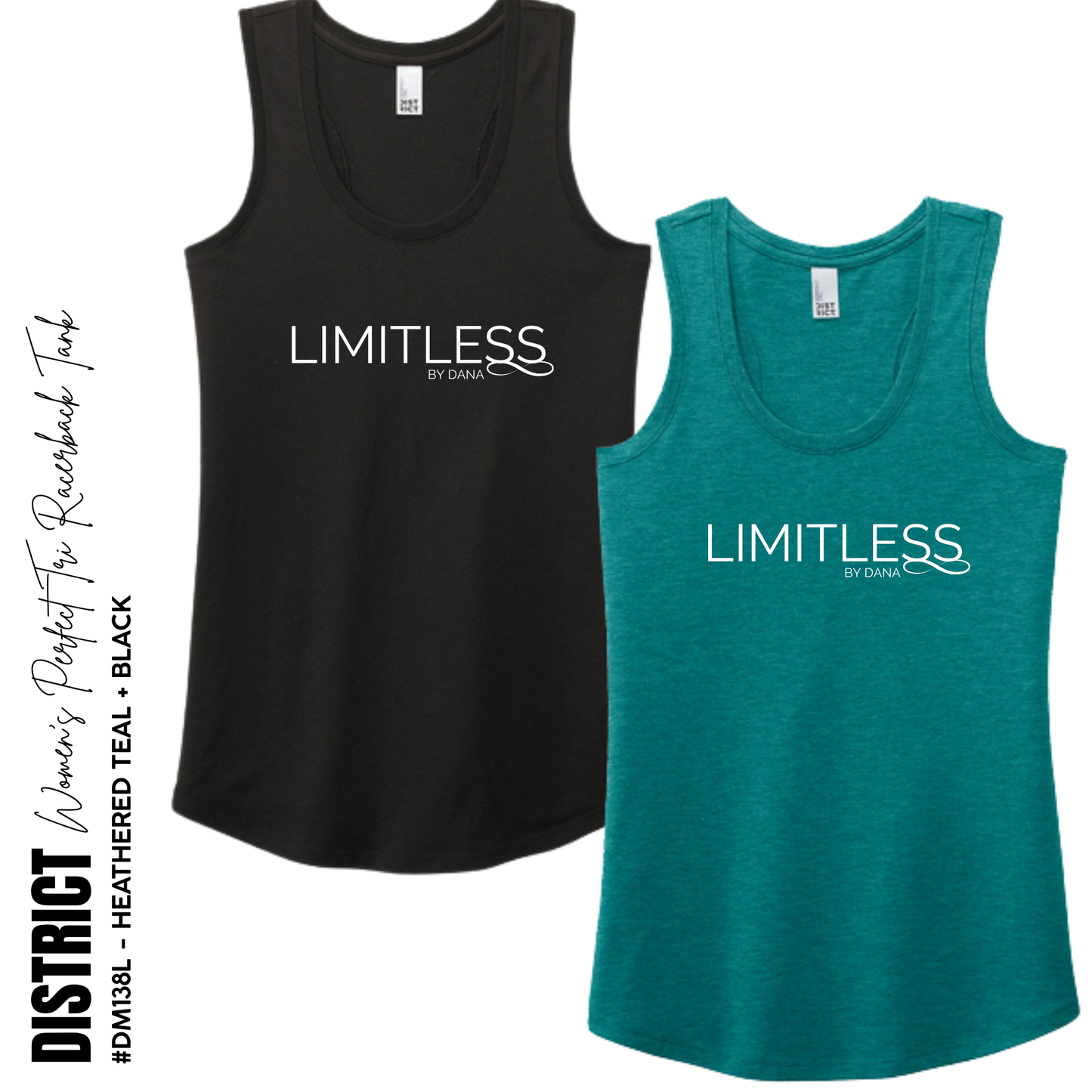 LIMITLESS | District Women’s Perfect Tri Racerback Tank