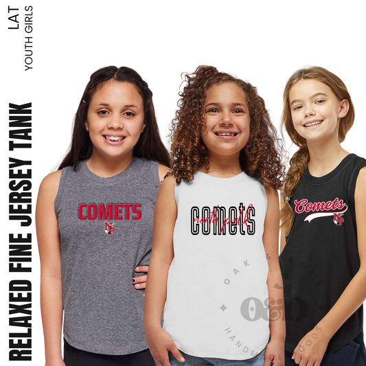 North Polk PTO | LAT Girls' Relaxed Fine Jersey Tank