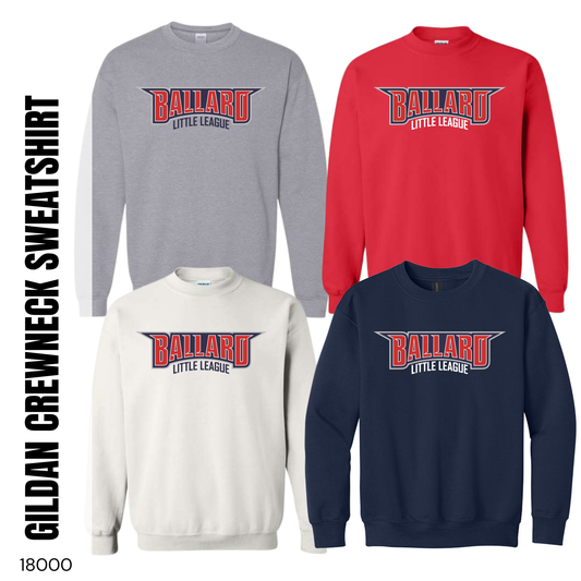 Ballard LL | Gildan Heavy Blend Crewneck Sweatshirt {adult + youth}