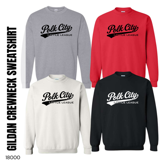 PCLL | Gildan Heavy Blend Crewneck Sweatshirt {adult + youth}