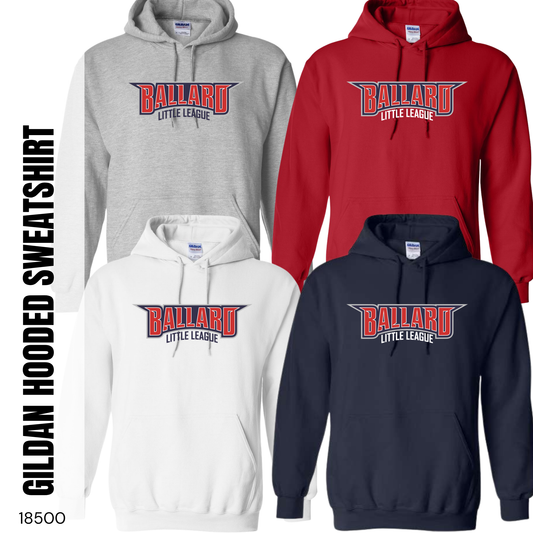 Ballard LL | Gildan Heavy Blend™ Hooded Sweatshirt {adult + youth}
