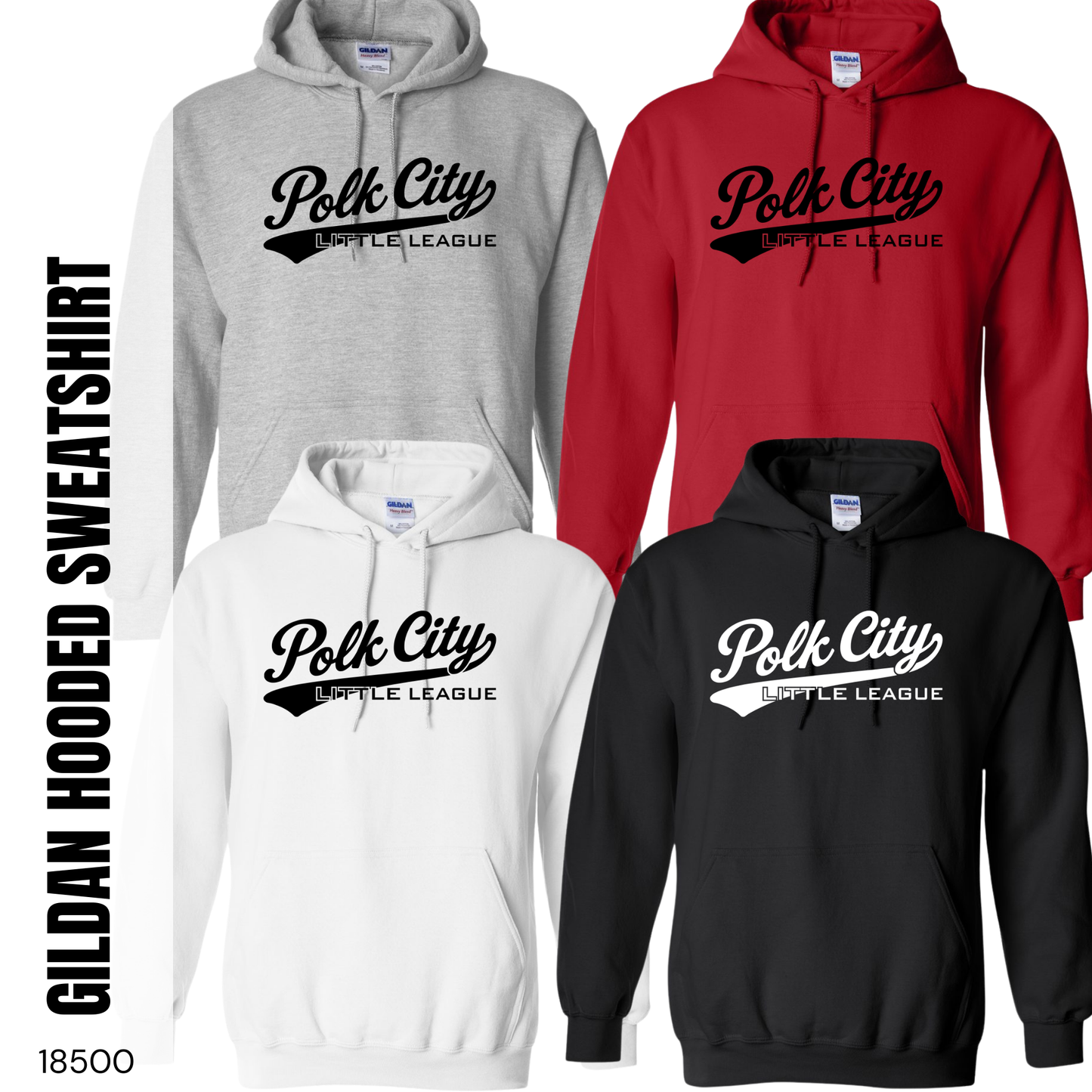 PCLL | Gildan Heavy Blend™ Hooded Sweatshirt {adult + youth}