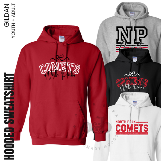 North Polk PTO | Gildan Heavy Blend™ Hooded Sweatshirt {adult + youth}