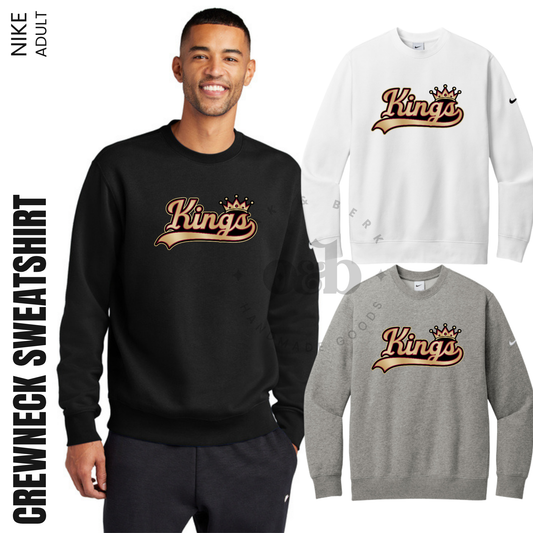 KINGS | Nike Club Fleece Crewneck {adult}