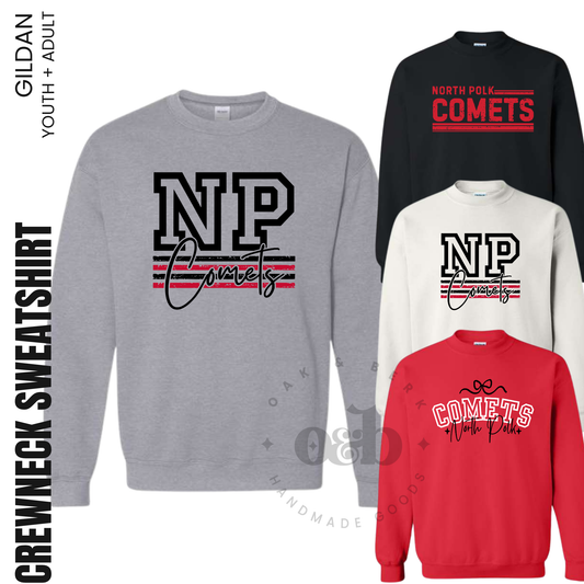 North Polk PTO | Gildan Heavy Blend™ Crewneck Sweatshirt {adult + youth}