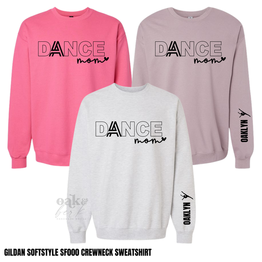 ACAA | Dance Mom Crewneck, gildan softstyle