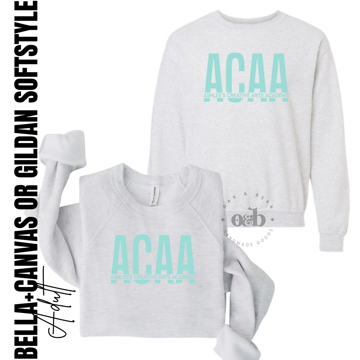 ACAA | ACAA Teal on Ash {adult}