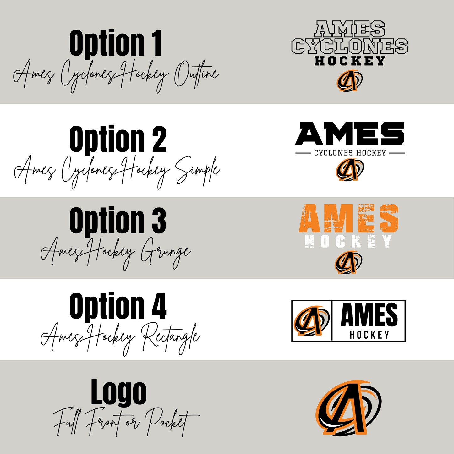 Ames Hockey | Nike Crewneck Sweatshirt