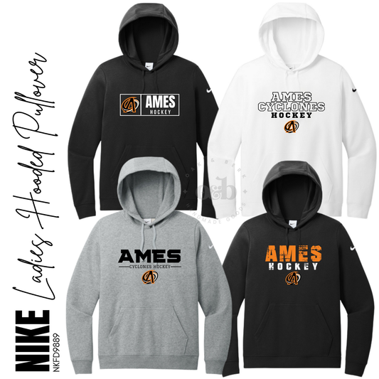 Ames Hockey | Nike Ladies Hoodie
