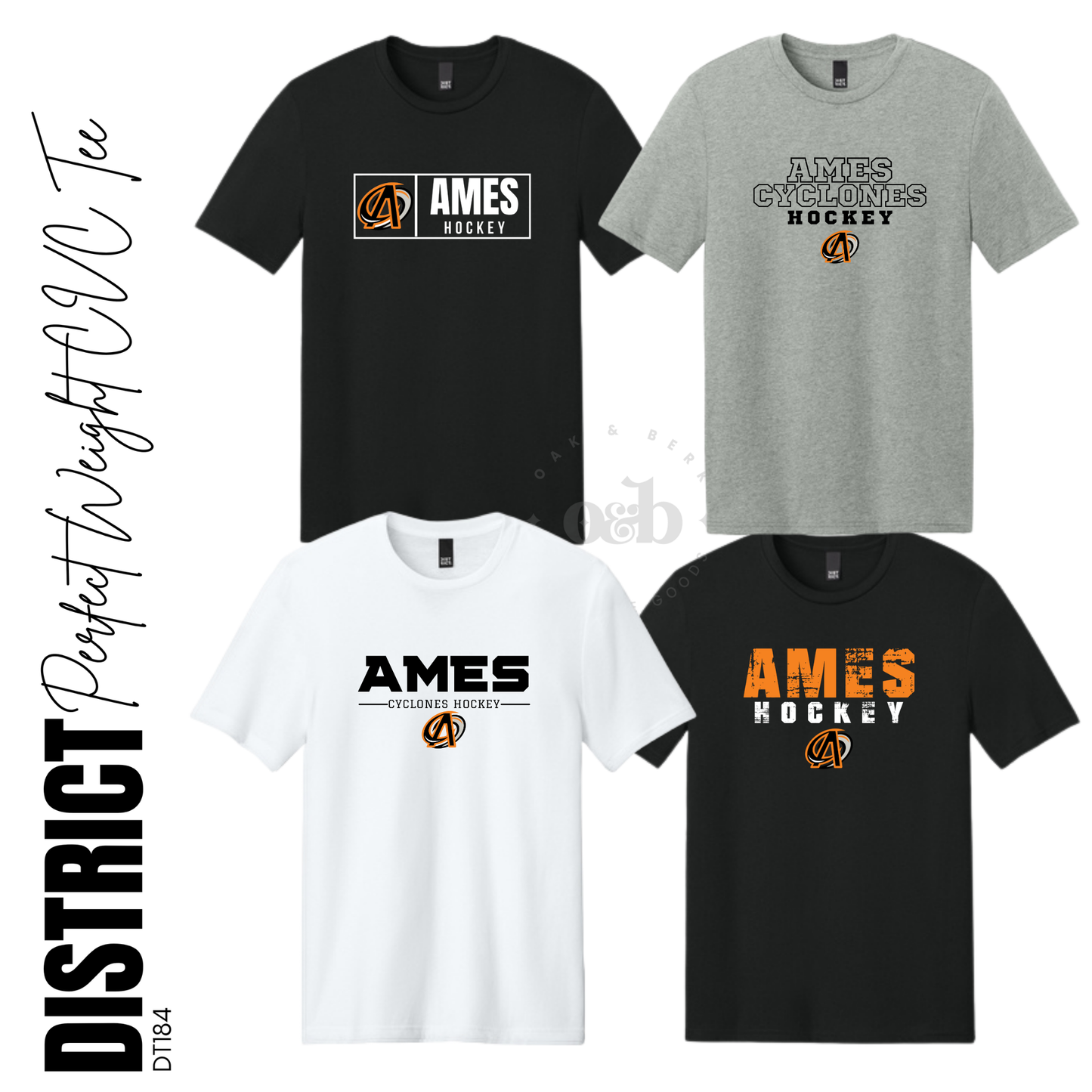 Ames Hockey | District Short Sleeve Tee