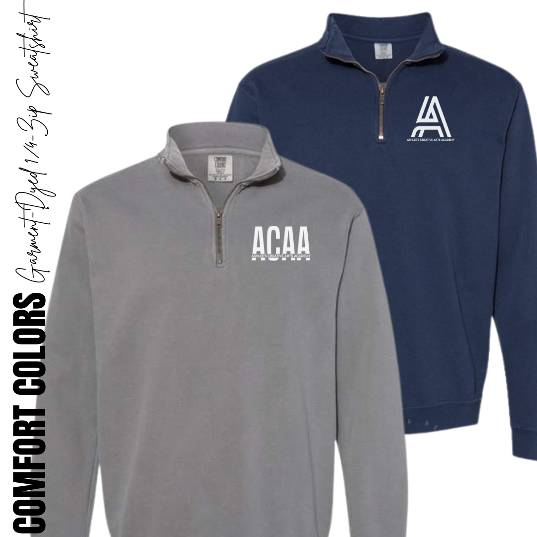 ACAA | Comfort Colors 1/4 Zip {adult}