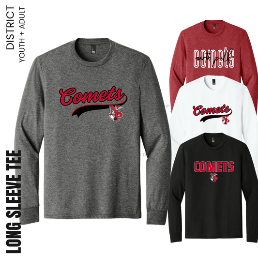 North Polk PTO | District Perfect Blend® CVC Long Sleeve Tee {adult + youth}