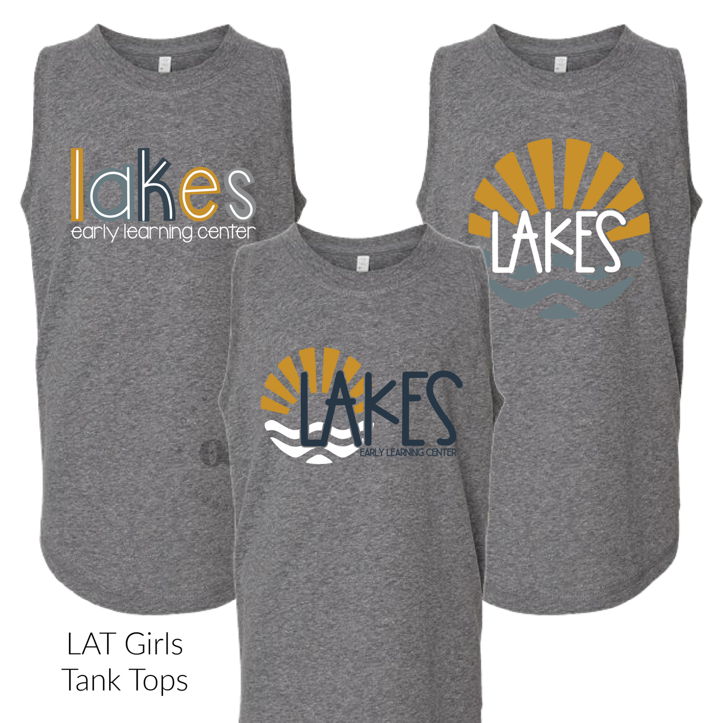 MTO / Lakes Early Learning Center, girls tank top