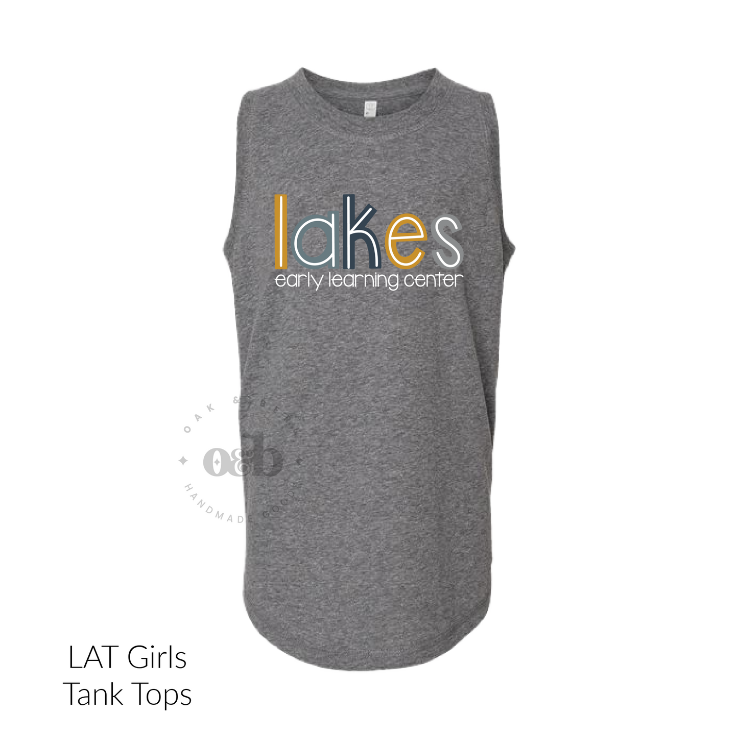 MTO / Lakes Early Learning Center, girls tank top