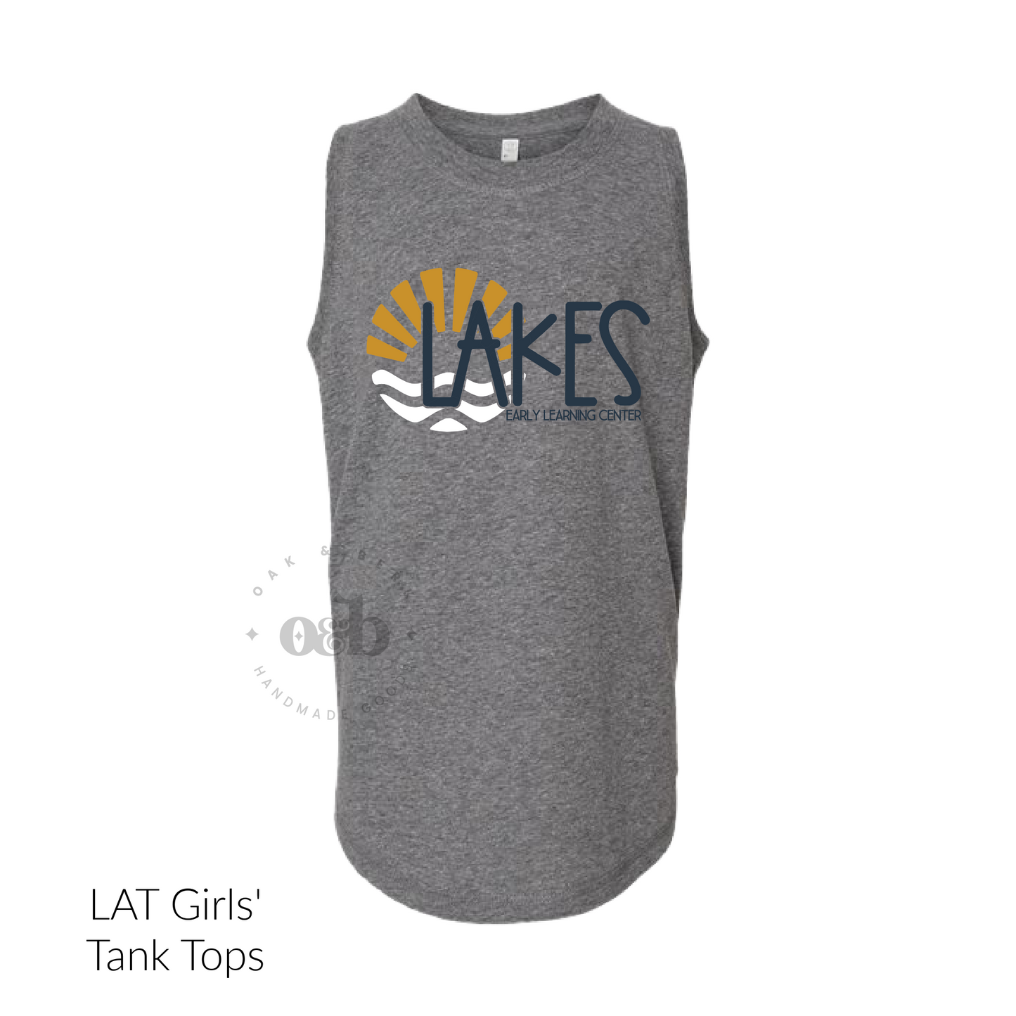 MTO / Lakes Early Learning Center, girls tank top