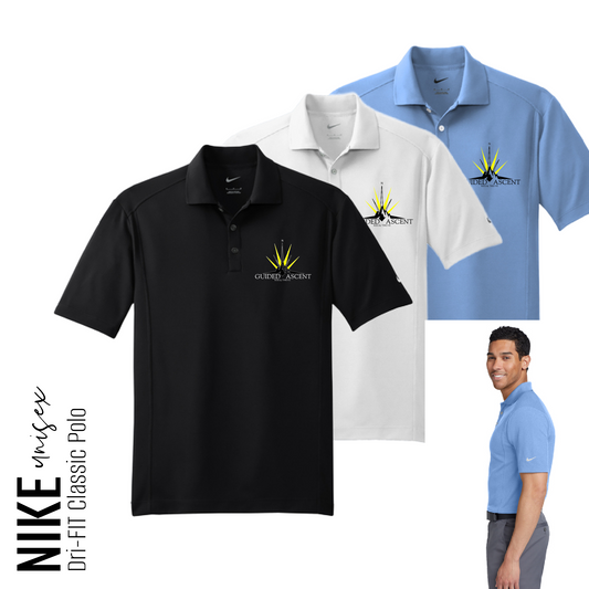 Guided Ascent, LLC - unisex nike polo